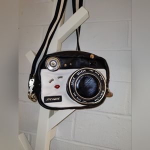 Betsey Johnson camera purse
